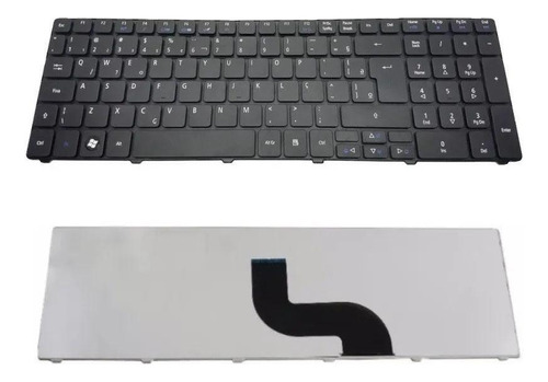 Teclado Para Notebook Acer Aspire Pk130c92a00 Compatível