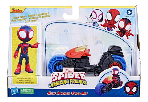 Marvel Spidey And His Amazing Miles Morales Con Moto