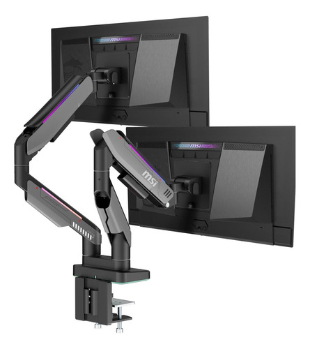 Msi Mpg Mt201dr - Armas De Soporte De Doble Monitor Rgb Rgb