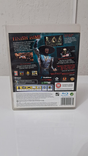 Jogo Mortal Kombat - Exclusive Features Edition - Ps3 (Usado)
