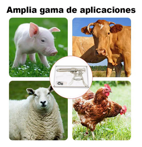 Jeringa Automática 30 Ml Cerd Bovino Ovino Ganado Veterinari