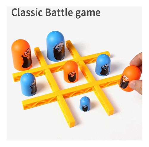 Qipai Tic-tac-toe Juego De Vasos Apilables Portátil For Bebé