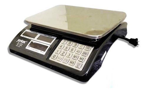 Balanza Mostrador Digital Acero Inoxidable 40kg/88lbs Jontex