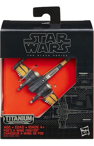 Star Wars Titanium Series Poe's X-wing Fighter