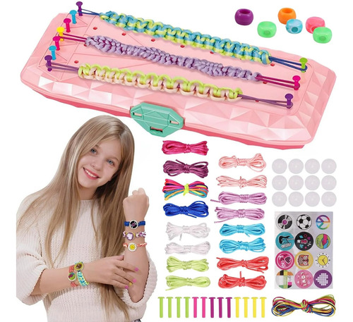 Juguete Kit De Accesorios Para Crear Pulseras De Niñas