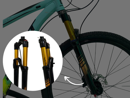 Bicicleta Aro 29 Dust 1x12v Shimano Deore Suspensão Magnésio