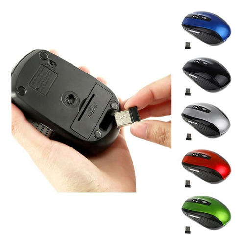 Cv Ratón Inalámbrico Ratón Óptico Para Juegos 1800dpi De 6