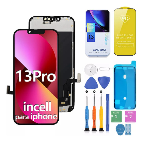 Pantalla Lcd Táctil Incell para iPhone 13 Pro Xdr oled Display Pantalla de Visualización Fhd Full Hd diseñado por Land Cast y Fabricado por Jk