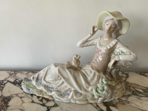 Figura De Porcelana Estilo Lladro España