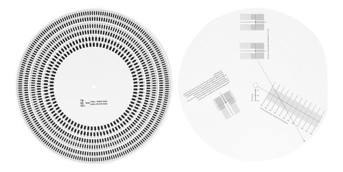 Disco De Calibración De Tocadiscos De Vinilo Lp Estroboscopi