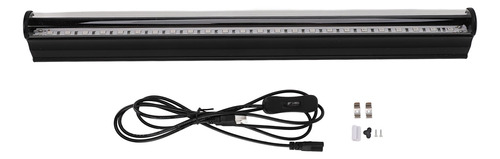 Tubo De Luz Led Uv Negra Uva 380 A 400 Nm, 29 Cm De Longitud