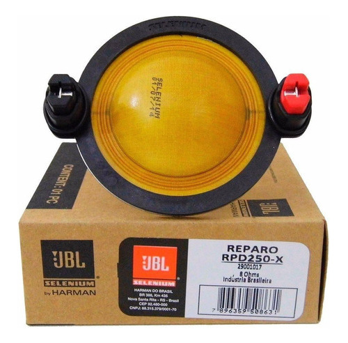 2 Reparo Original Driver Rpd D250x Jbl Selenium 1 Pol Cornet