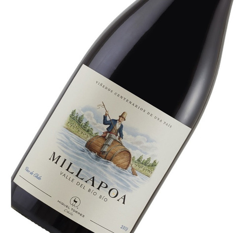 Vino Miguel Torres Millapoa Cepa Pais Premium Valle Bio-bio