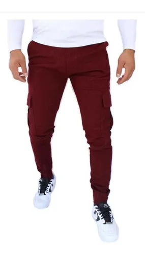 Pantalon color vino hombre new arrivals