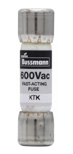 Fusible Ktk-15 De Acción Rápida 600v Ul Cooper Bussmann 