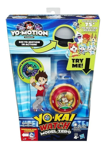 Reloj Yo Kai Watch Modelo Cero - Incluye 2 Medallas Muñeca