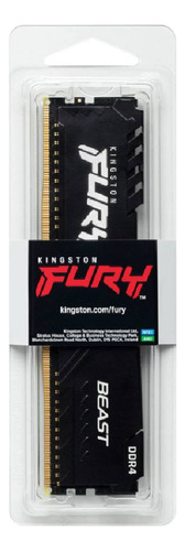 Memoria Ram Kingston Fury Beast 8gb X 3733 Ddr4