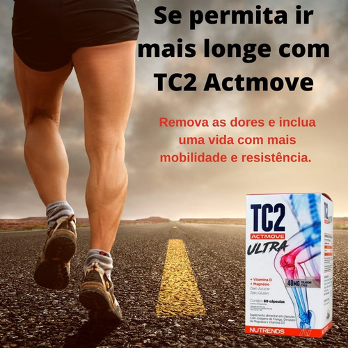 Tc2 Actmove Ultra Colageno Tipo 2 (uc2) 40mg 60caps Nutrends