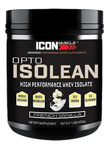 Suplemento - Icon Muscle Isolean Whey Protein Isolate Powder