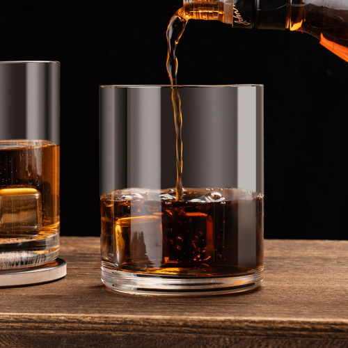 Kemila Whisky Rocks Glass Padres Para El Esposo, Feli