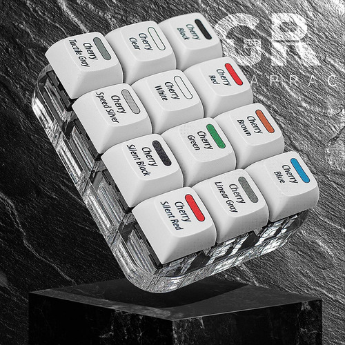 Herramienta Para Probar 12 Cherry Mx Switches + 24 O'rings