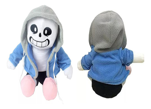 Kit De Muñeco De Peluche Undertale Sans Skeleton De 23 Cm