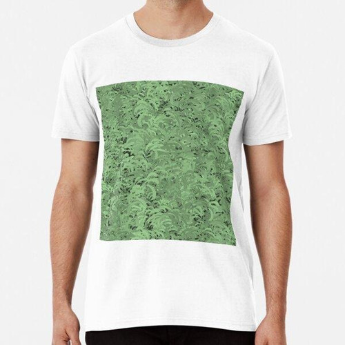 Remera Garden Greens Collection Vines In Green 4 Repeat 5748