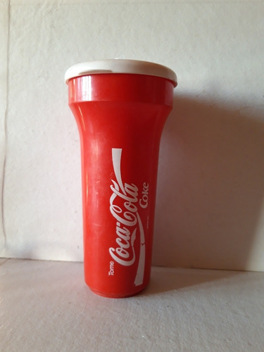 Vaso Plástico Coca Cola Con Tapa