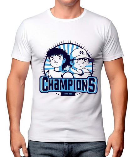 Playera Super Campeones Champion Clasic