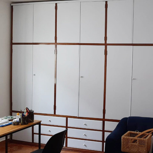 Imagem 3 de 6 de Papel De Parede Sala Adesivo Liso Branco Blackout 0,6x2m