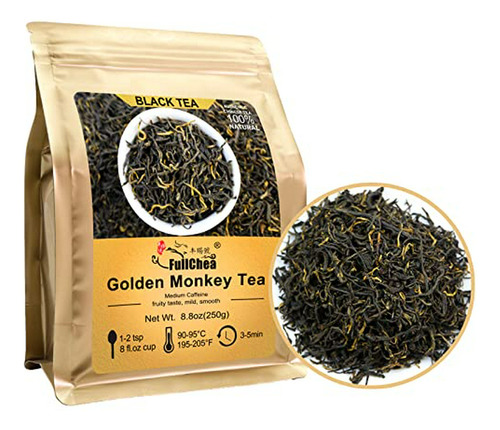 Té Negro -  - Golden Monkey Tea - Chinese Black Tea Loose Le