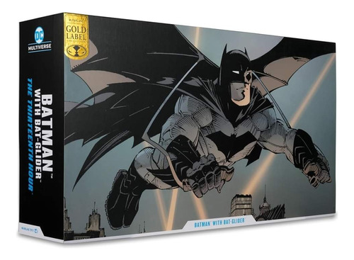 Mcfarlane Dc Multiverse Batman With Bat-glider Gold Label (Usado)