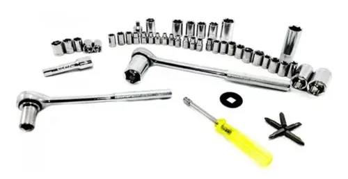 Juego De Copas Y Destornillador 52 Pcs