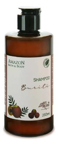 Shampoo Buriti Natural Vegano Arte Dos Aromas 250ml