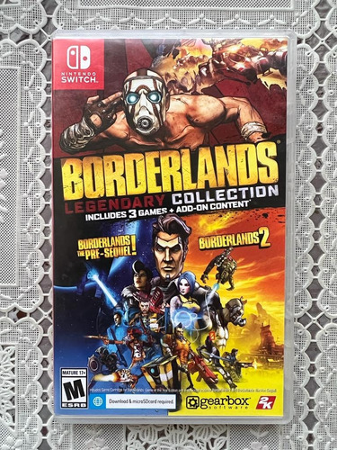 Borderlands Legendary Collection Nintendo Switch Cambios Gxa