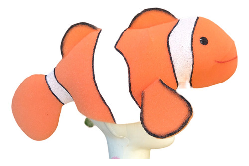 Gorro En Goma Espuma  De Pez Nemo Disfraz Cotillón