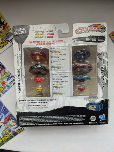 Beyblade Metal Fight Hasbro Crushing Blast 2 Pack (Usado)