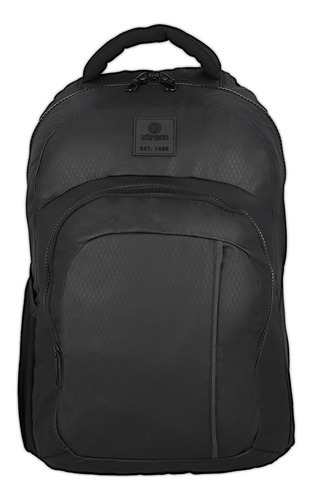 Mochila Xtren Atomik 353, cor: preta, design de tecido: lisa