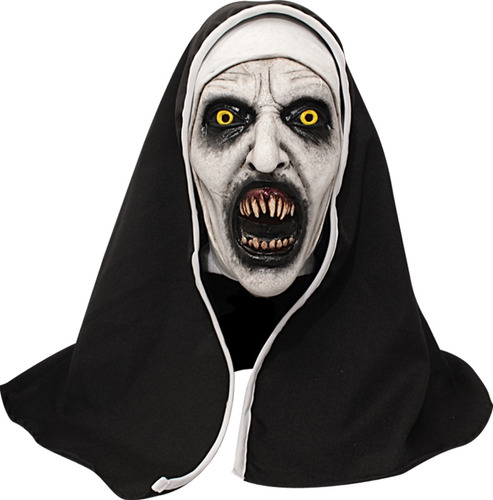 Máscara Látex De La Monja El Conjuro Deluxe Terror Halloween