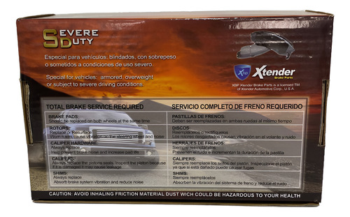 Pastillas Freno Delantera 4runner Fortuner Fj Hilux Roraima