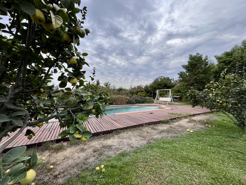 Casa Cómoda Con Plantación De Nogales En Producción