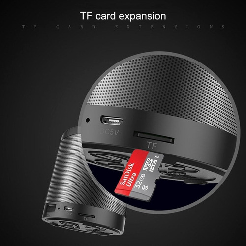 Alto-falante Estéreo Com Fio Sem Fio Zealot S52 Bluetooth 4.