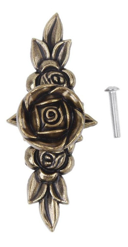 Imagen 10 de 10 de 11 Perillas Decorativas Para Tirador De Cajón De Bronce