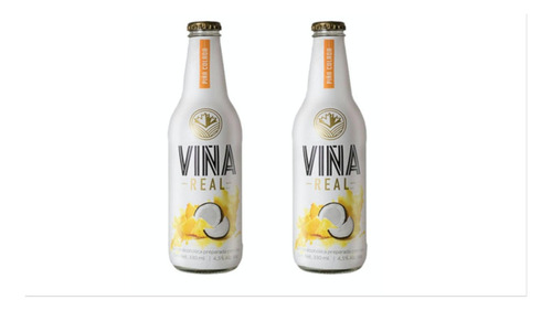 Pack De 2 Cooler Viña Real Piña Colada 330 Ml