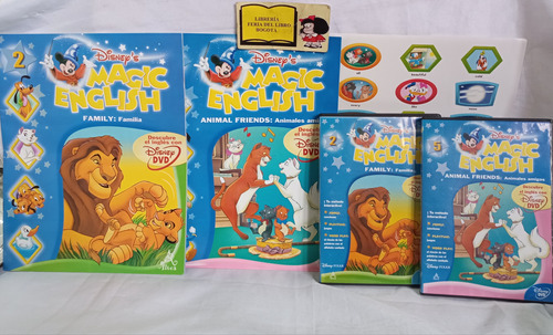 Disney Ingles Magico - 2 Vols - En Español E Ingles - 2 Dvd