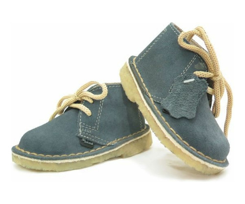 Bota De Gamuza Goma Crepe Con Cordon Marcel - 27-33 Infantil