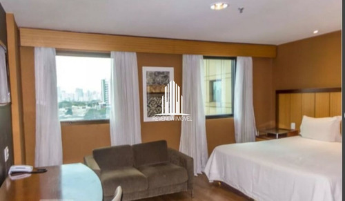 Imagem 3 de 6 de Apartamento À Venda Com 25m², 1 Quarto E 1 Vaga - Br23089