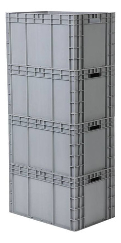 Caja Multiusos Autorodec De 63 Litros 60x40x34 Cm Gris