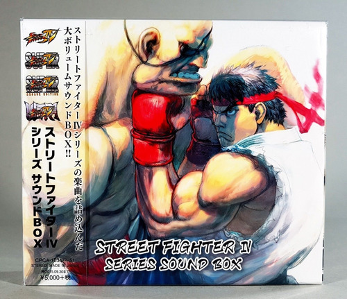 Street Fighter Iv Series Sound Box Soundtrack