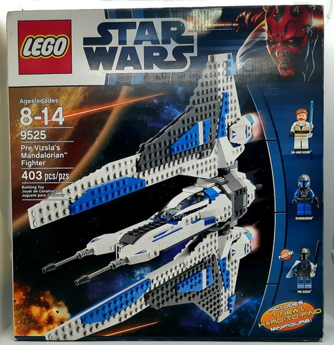 Lego Starwars Pre Vizsla's Mandalorian Fighter 9525